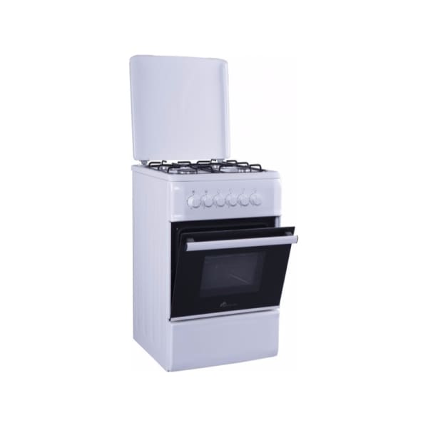 Cuisinière MONTBLANC 4 Feux 50 Cm Blanc (REB-5055) Cuisinière MONTBLANC 4 Feux 50 Cm Blanc (REB-5055)